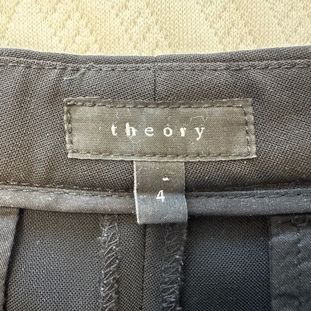 Theory black pants - Picture 4 of 4